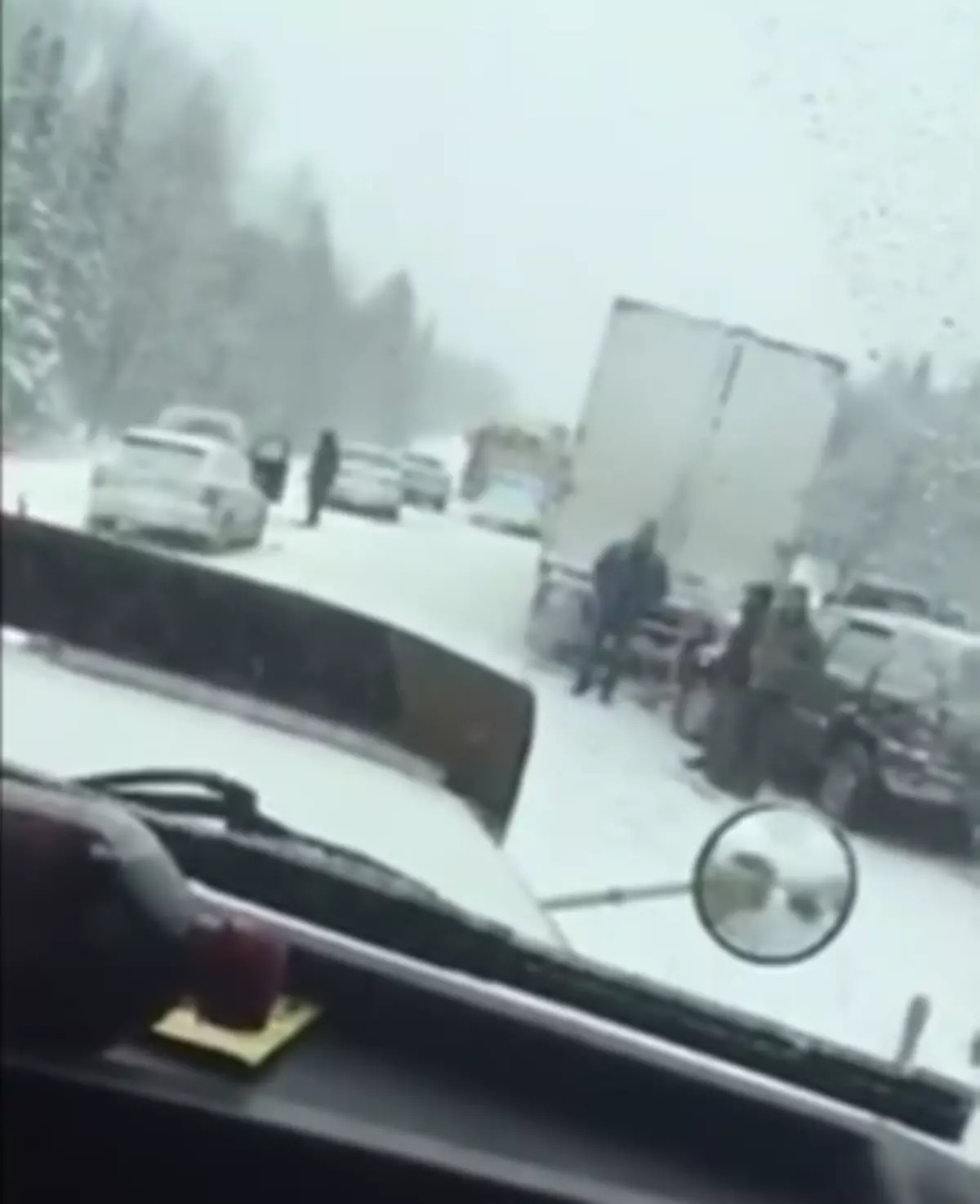 Video of I-95 Multi-Vehicle Accident Near Bangor [VIDEOS]