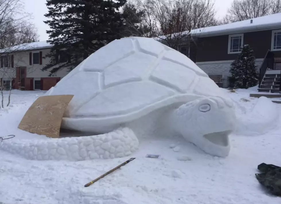 The Most Amazing Snow Sculptures! [VIDEO]