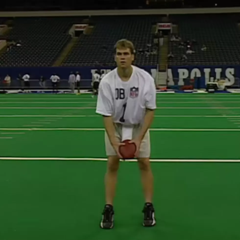 Tom Brady As A Rookie At The 2000 Combine! [CLASSIC VIDEO]