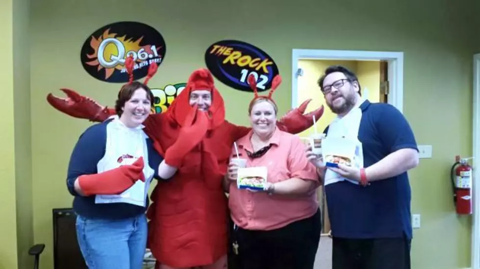 McDonald’s Stopped By The Station With Their Awesome Lobster Roll [PICTURES]