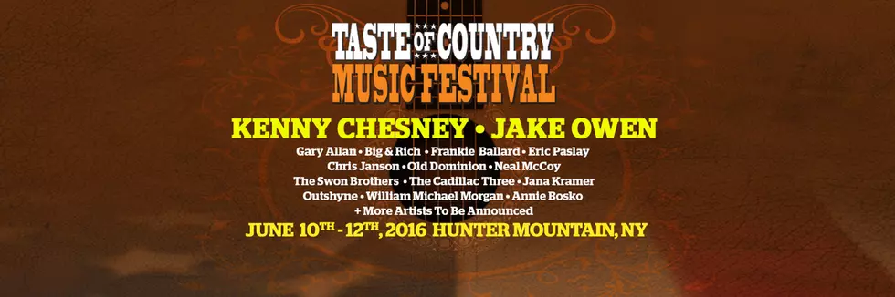 More Artists Added to the Taste of Country Music Festival!