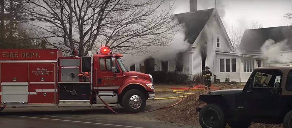 93-Year-Old Man Dies In Maine House Fire