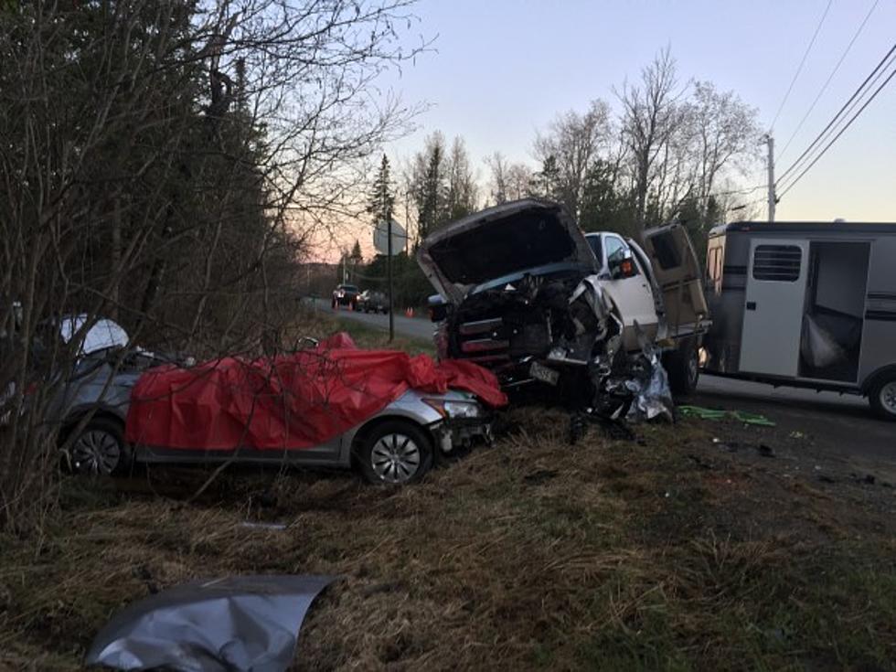 Maine Man Killed in Collision with Pickup Towing Horse Trailer