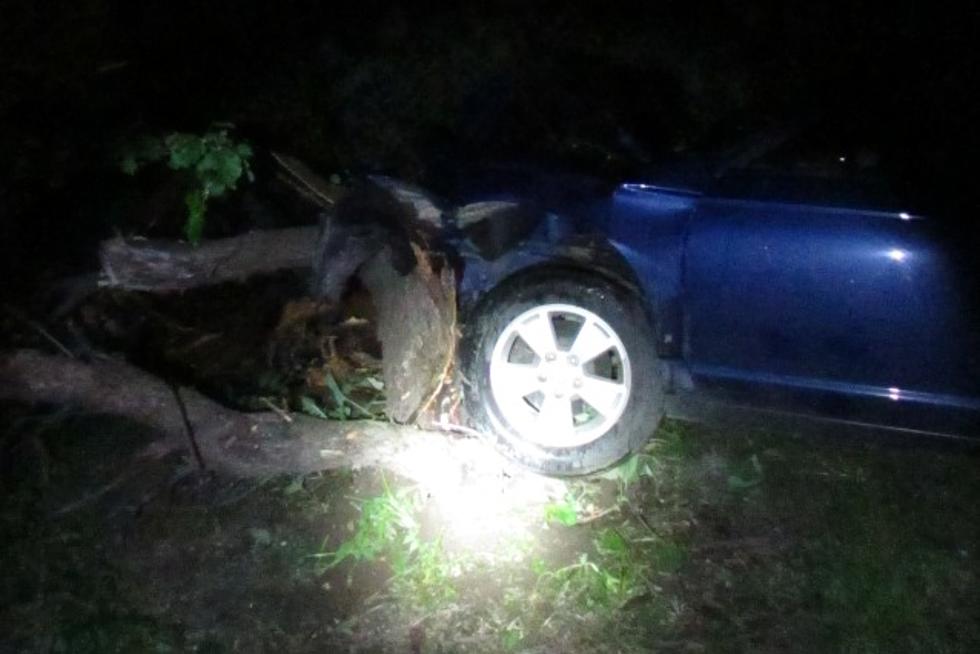 State Police Say Driver Fell Asleep in Mars Hill Crash