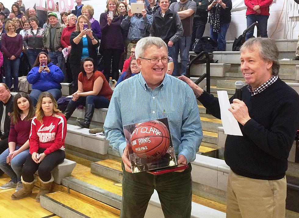 Clark Honored 55 Years After High School Basketball Milestone