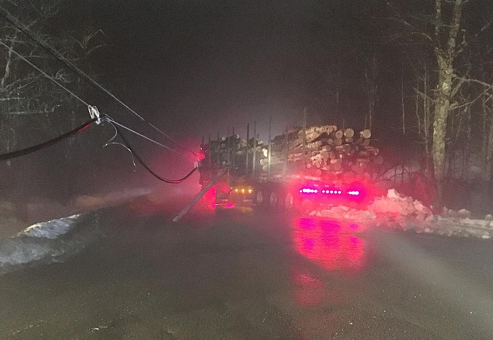 Dense Fog Leads to Logging Truck Crash in Southern Aroostook