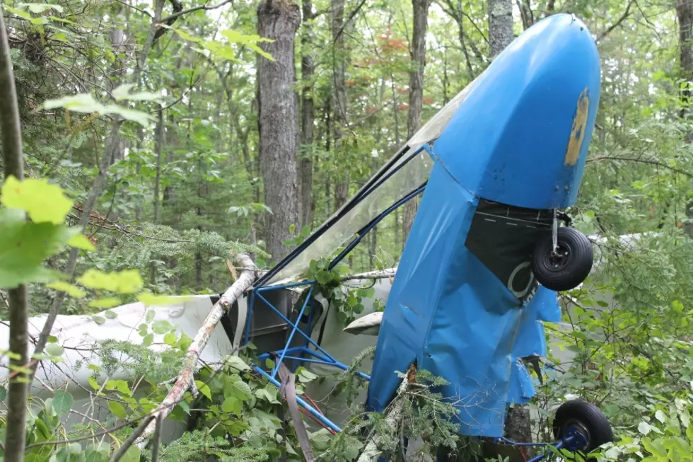 Ultra-Light Plane Crashes in Central Maine [PHOTOS]