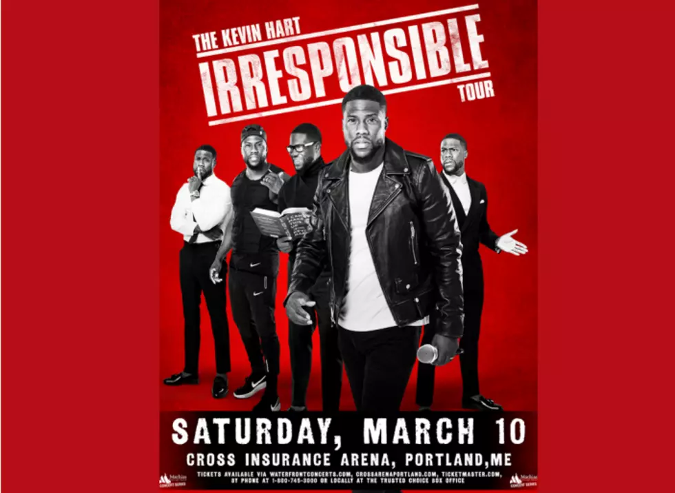 Kevin Hart Coming to Maine, March 10th! Get the Presale Code!