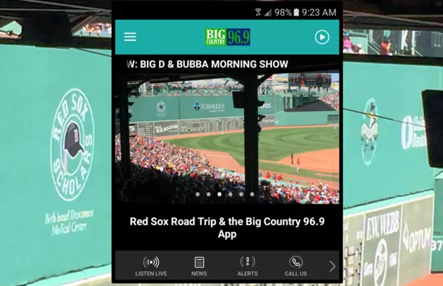 Red Sox Road Trip &#038; the Big Country 96.9 App