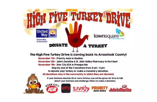 High Five Turkey Drive 2018: How You Can Help