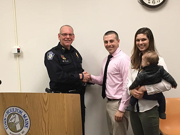 Houlton Police Welcomes New HPD Officer [PHOTO]