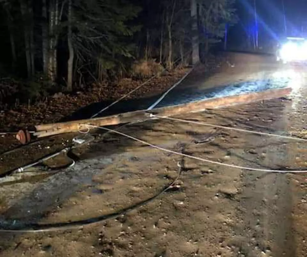 Cross Lake Man Charged After Hitting Utility Pole [PHOTO]