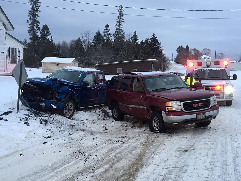 Two Vehicle Crash on Robinson Road, Blaine, Maine