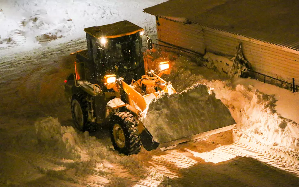 Snow Removal in Presque Isle Saturday Night, February 8