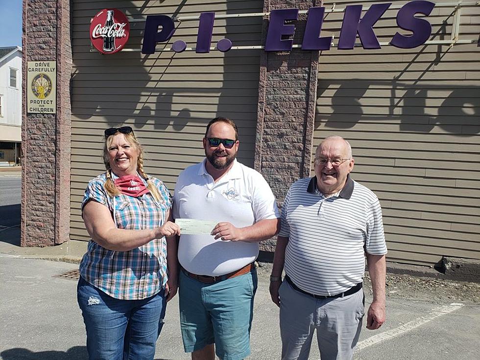 Presque Isle Elks Donate 4th of July Fund to Catholic Charities