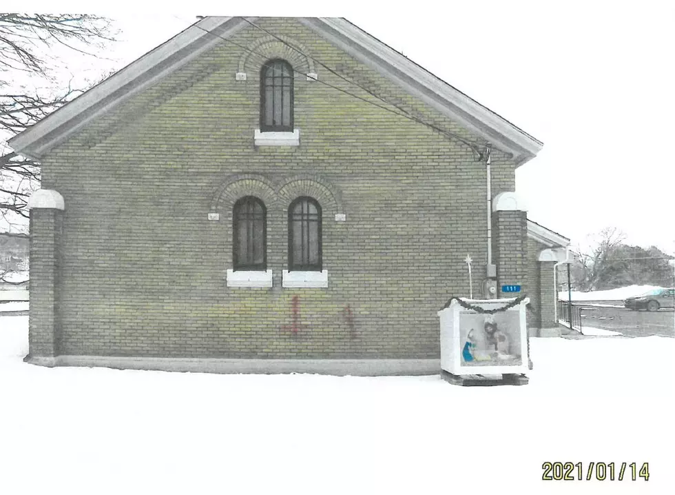 Woodstock Police Force Investigating Graffiti at St. Gertude’s Church