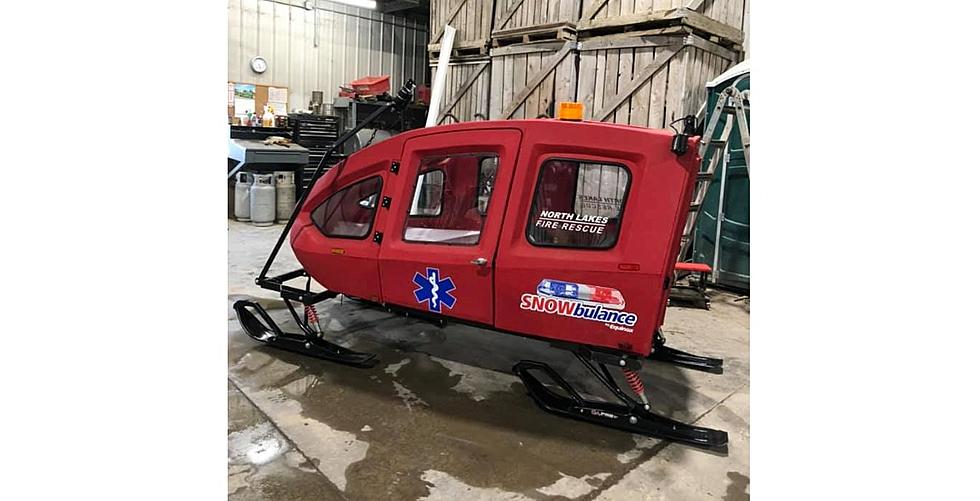 North Lakes Fire Rescue Firefighters Purchase Snowbulance