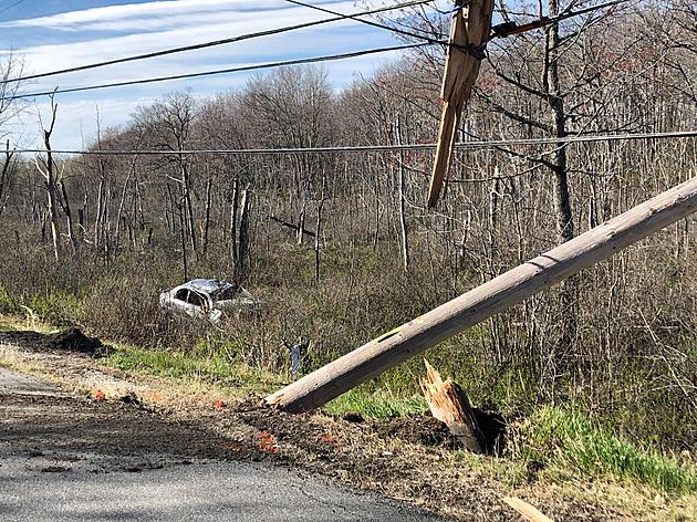 Single-Vehicle Crash on Route 2, Greenbush, Maine