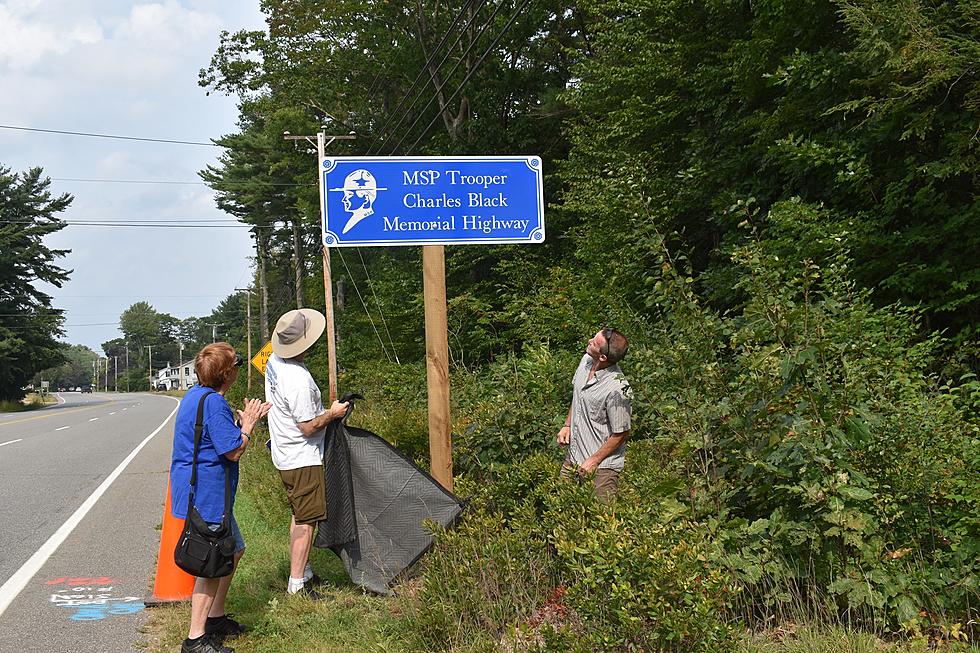 Memorial Road Signs Honor Fallen Maine State Troopers