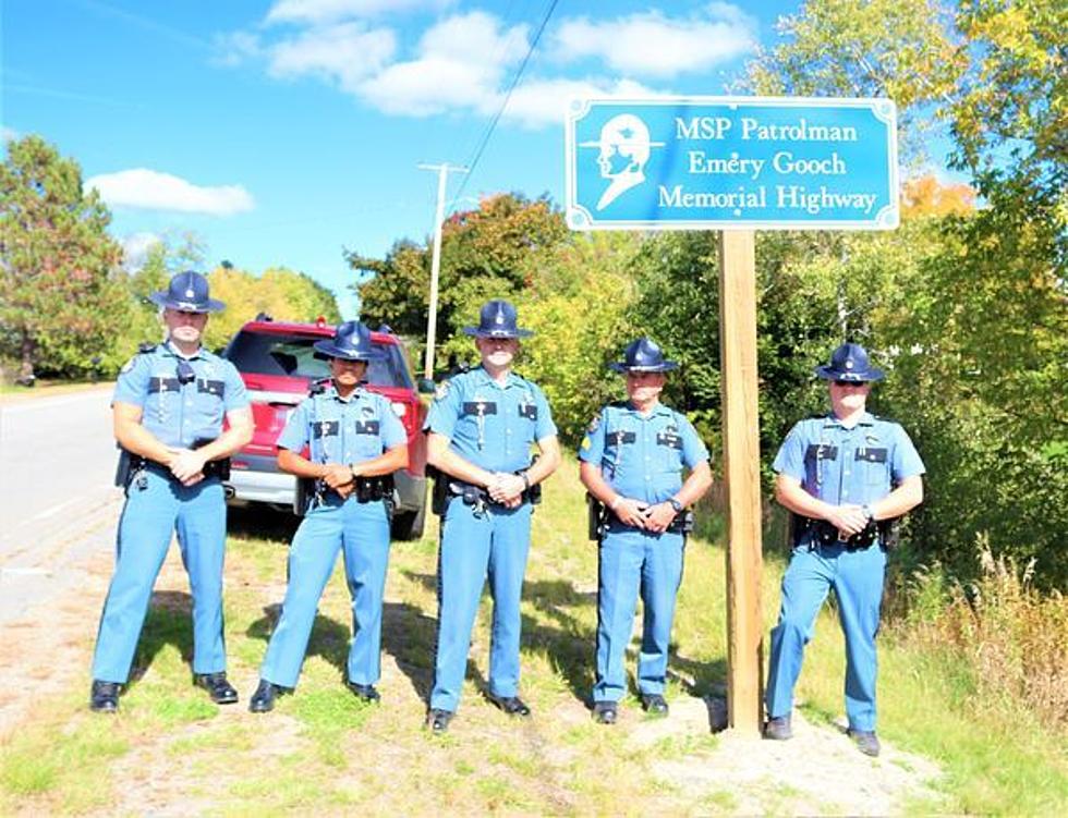 Maine State Police Honor Fallen Troopers with Memorial Signs