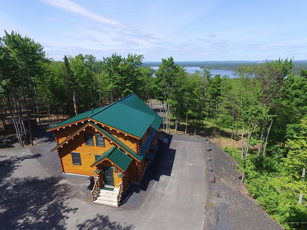 Awe-Inspiring Views from Private Log Cabin, Sinclair, Maine