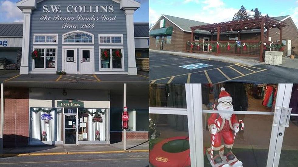 Storefront Christmas Displays, Presque Isle, Maine