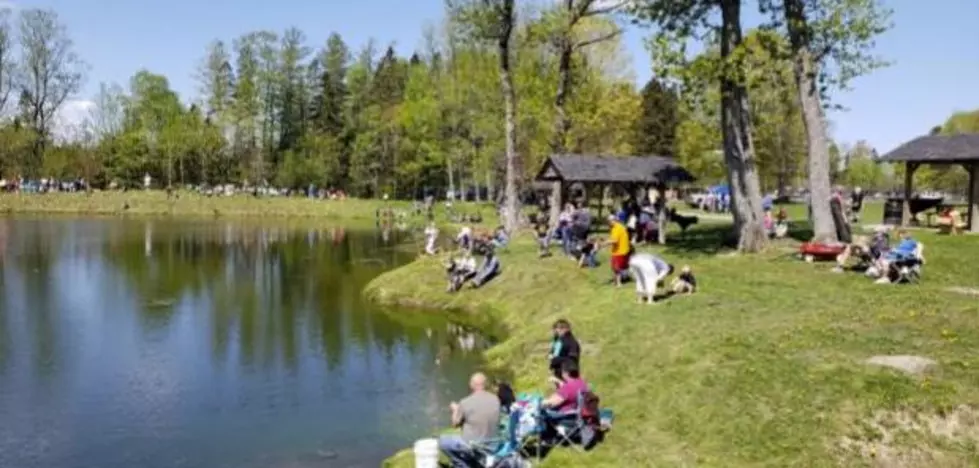 Youth Fishing Derby at Mantle Lake, Presque Isle, Maine