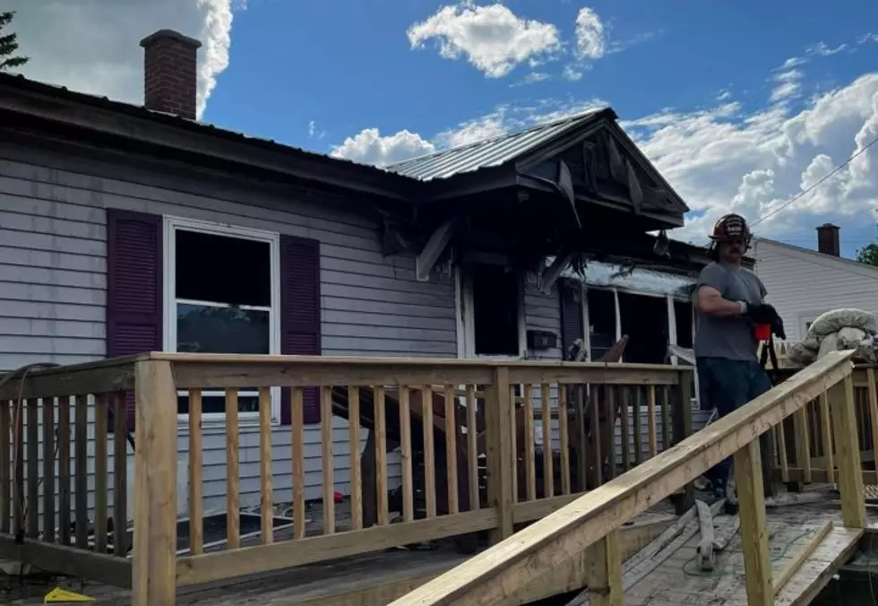 Firefighters and Neighbors Help Fight Fire in Fort Fairfield, Maine