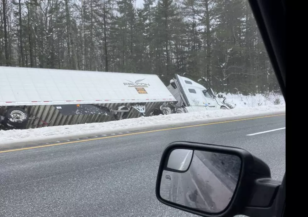 Bad Weather Conditions Delay Removal of Tractor-Trailer Crash Until Friday