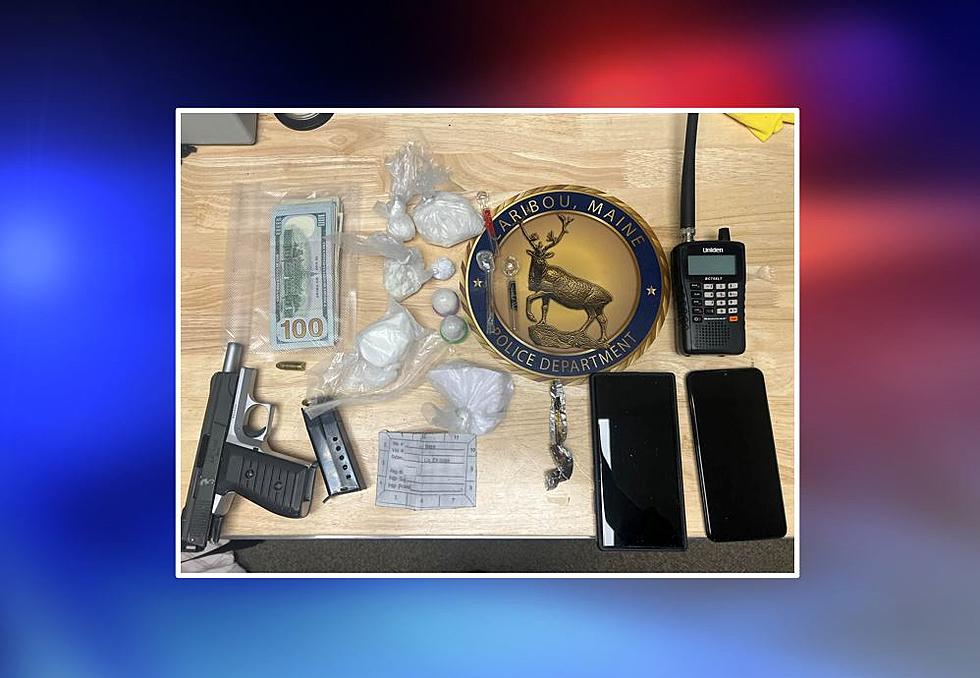 Caribou Man Arrested after Drugs & Loaded Gun Seized