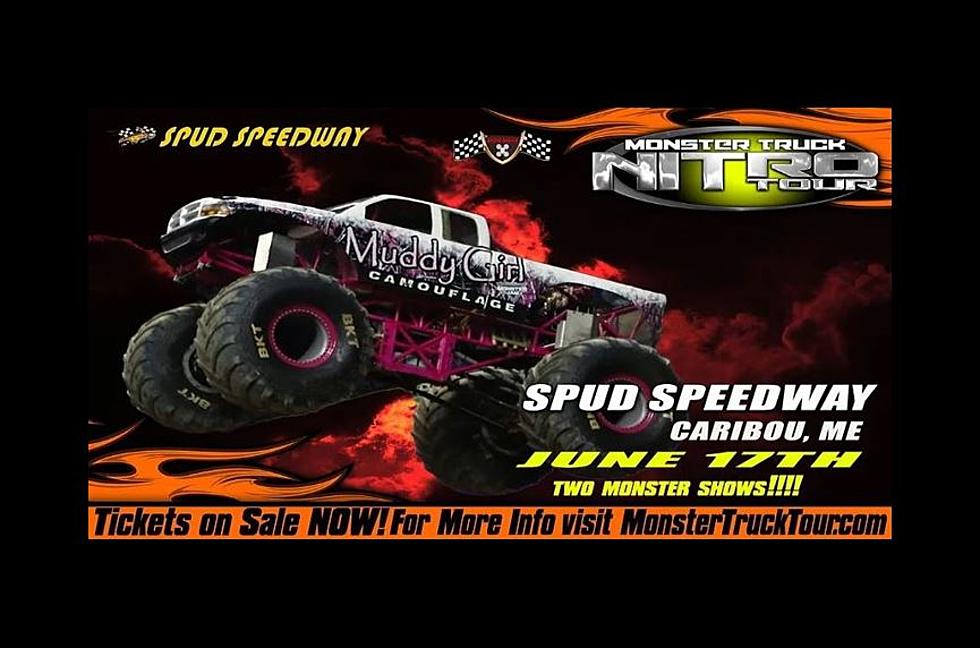 Monster Truck Nitro Tour at Spud Speedway in Caribou