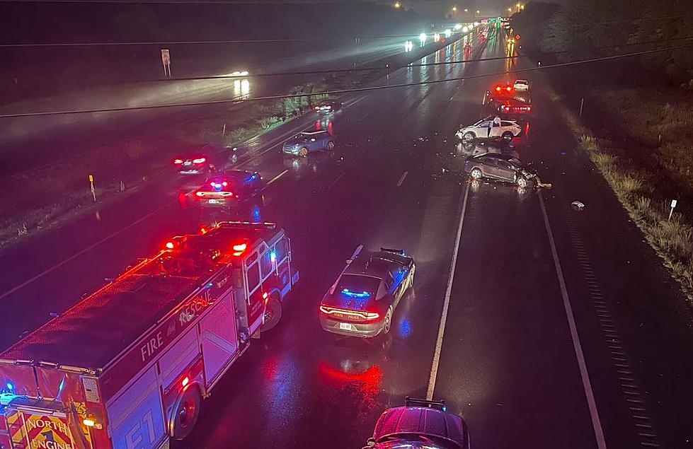 Three People Injured in Four-Vehicle Crash on I-95