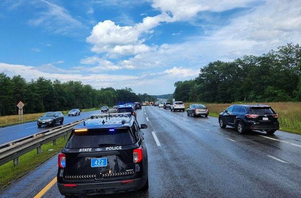 14 Vehicles Involved in 5 Crashes on I-295 in Maine