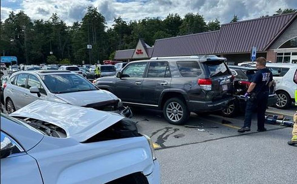 Woman Pinned Between Vehicles in Hannaford Parking Lot