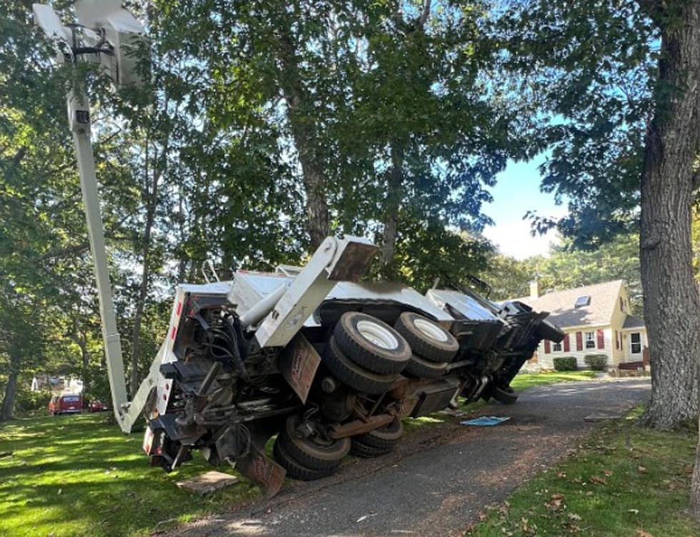 One Person Rescued after Lift Tipped Over in Maine
