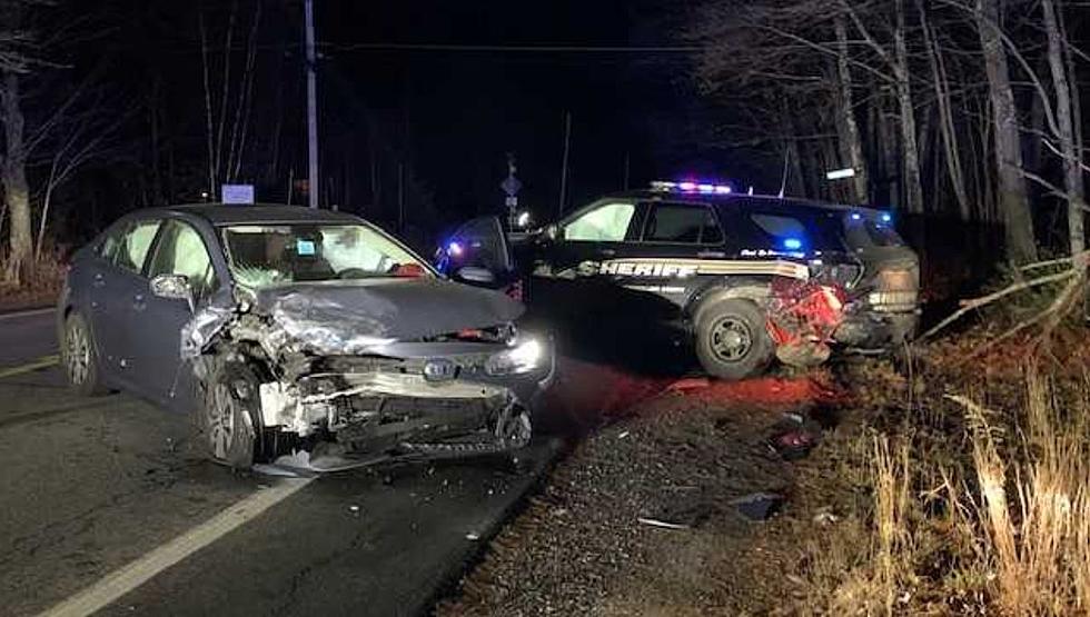 Maine Man Arrested for OUI after Crashing into Sheriff’s Cruiser