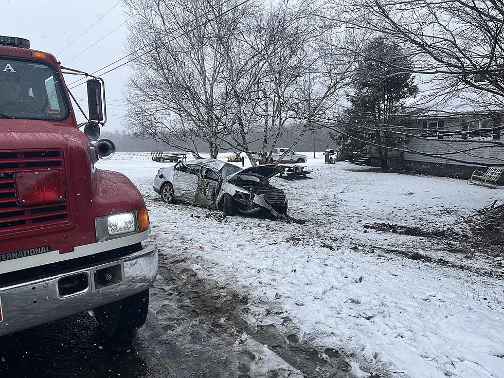 Two Children &#038; One Adult Injured in Single-Vehicle Crash in Maine