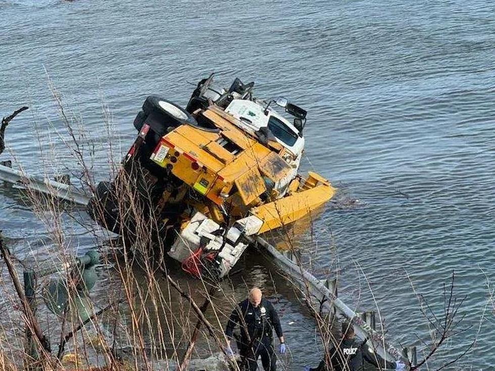 3 Men Injured after Truck Falls Off Bridge into Water in Maine