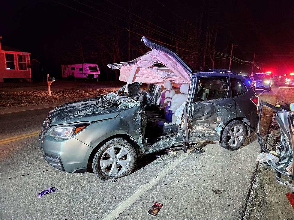 Two Injured & One Driver Extricated from Car after Crash in Maine