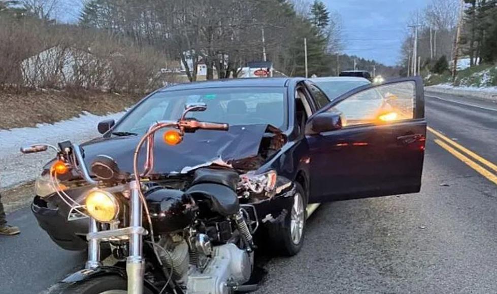 Maine Man on Motorcycle Died after Being Hit from Behind