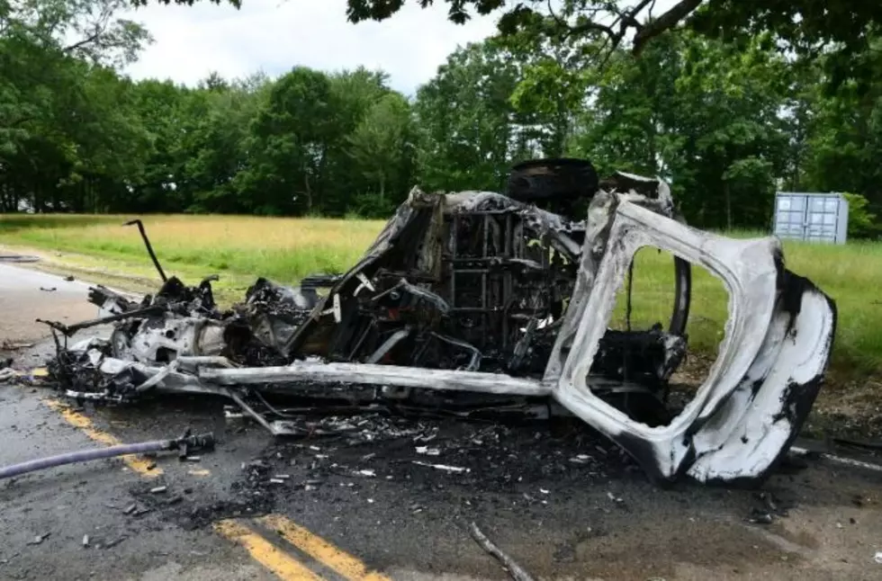 33-Year-Old Man Died & Tesla Caught on Fire after Crash in Maine