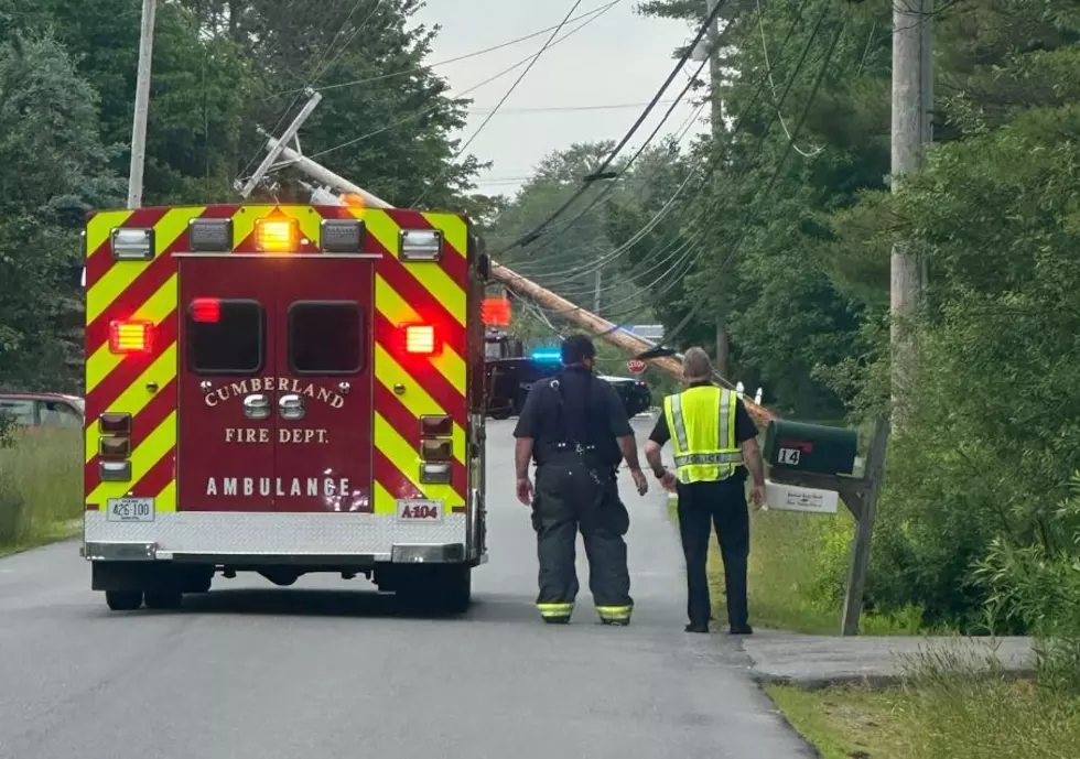 Woman Charged with OUI after Crashing into Utility Pole in Maine