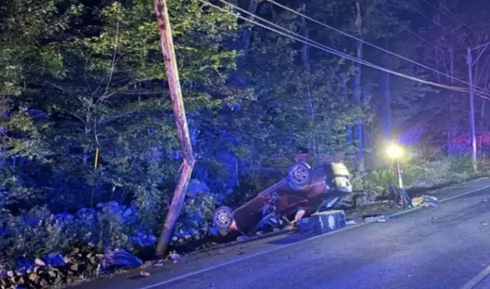 21-Year-Old Man Injured after Crashing into Utility Pole in Maine