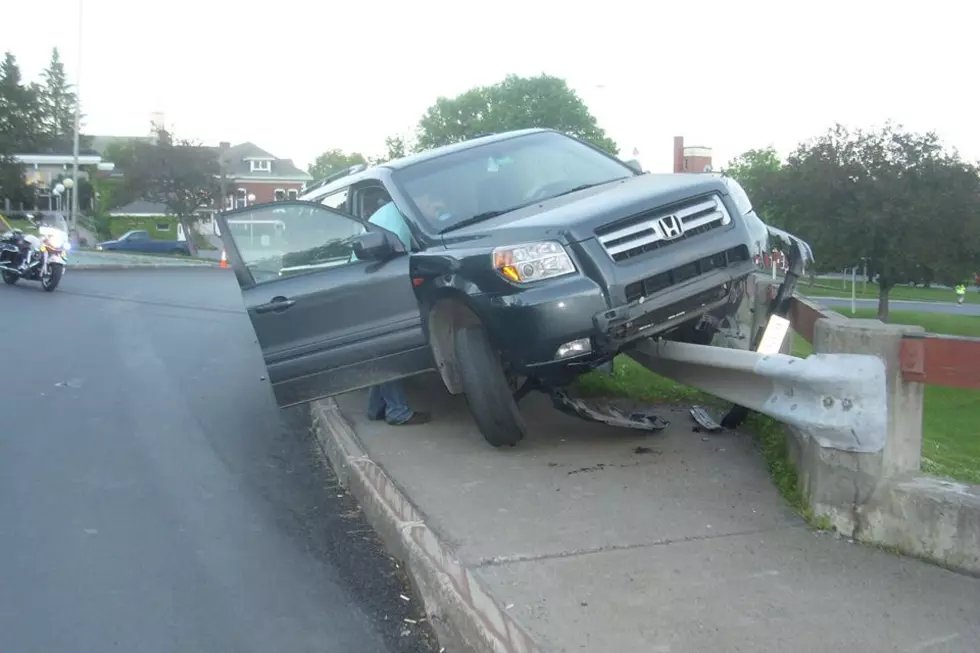 Caribou Guardrail Crash