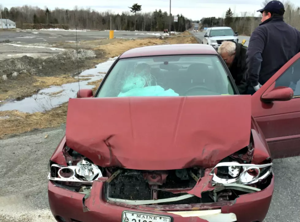 Crash on Route 1 in Blaine Sends Two People to Hospital