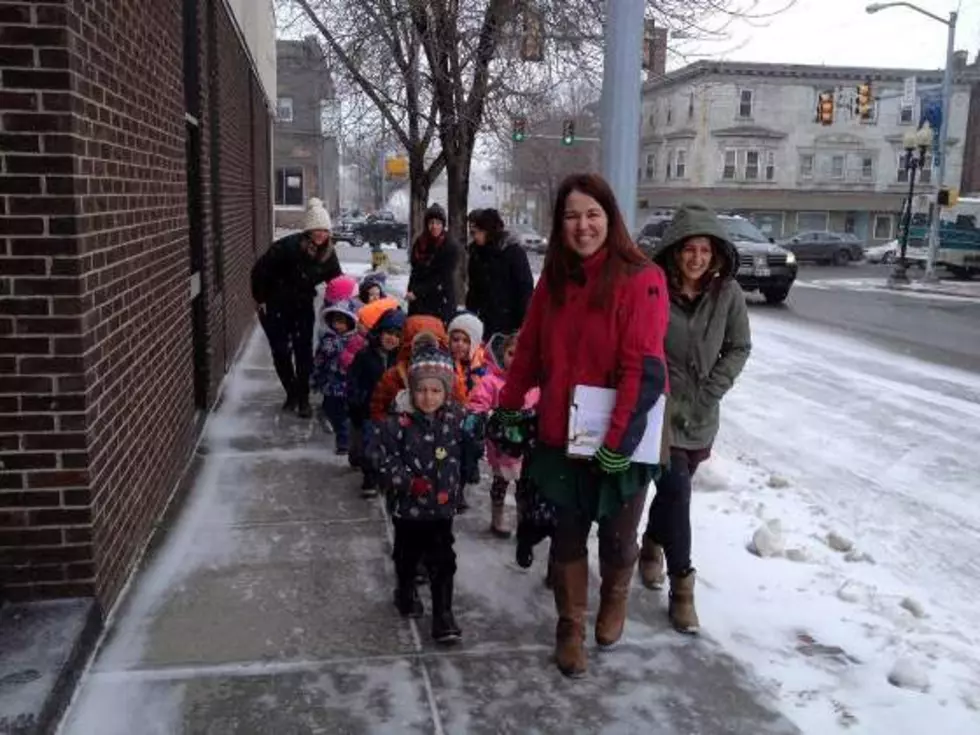Wintergreen Preschoolers Visit Library