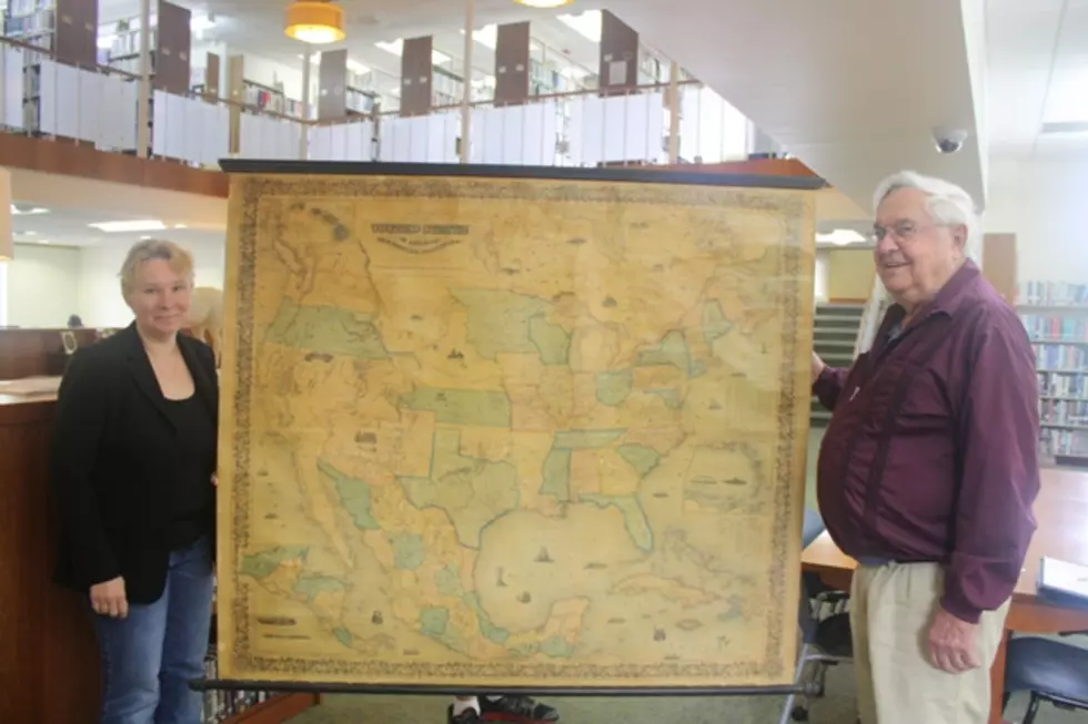 Valuable Map Donated to Local Library