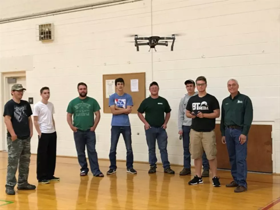 NMCC Wind Power Technology Students Take to the Skies