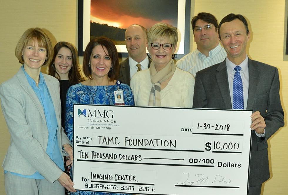 MMG Insurance Makes $10,000 Donation to TAMC