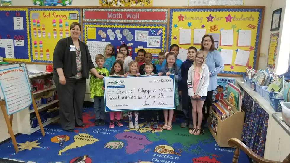 2nd Graders Donate to Special Olympics